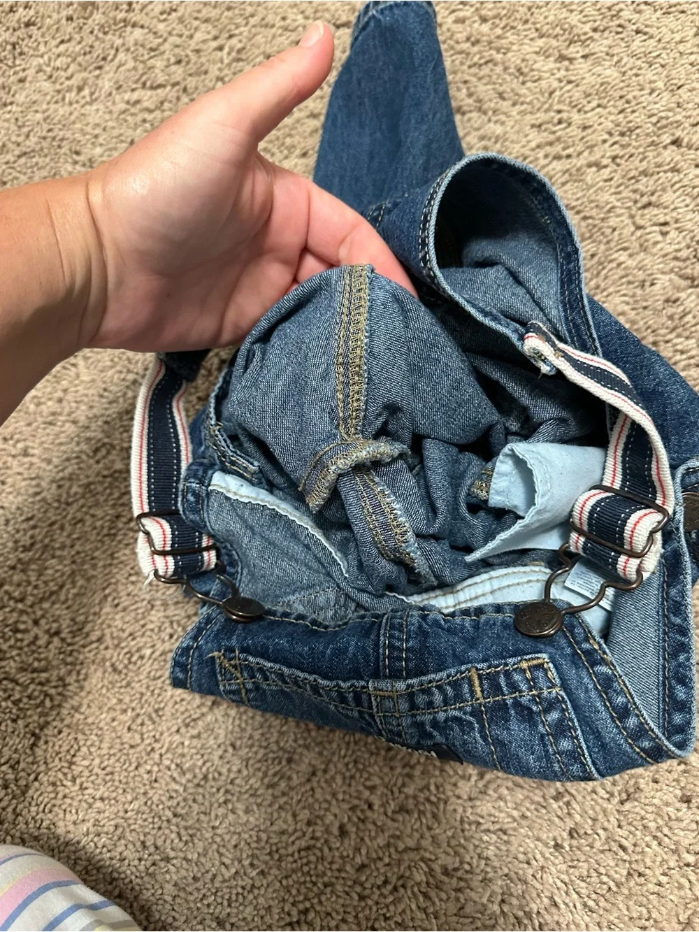 OshKosh Overalls Size 3T Boys Pants Bottoms B'gosh Stretch Strap